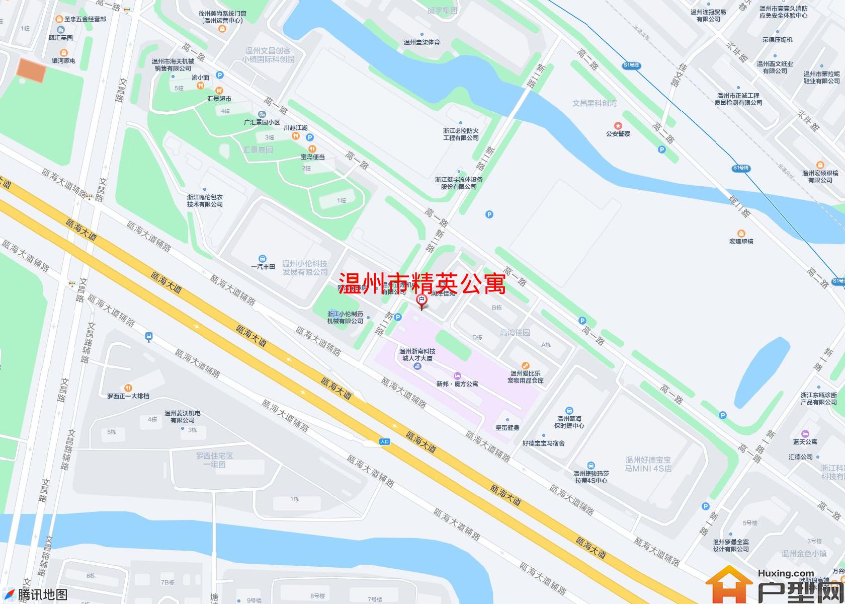 精英公寓小区 - 户型网