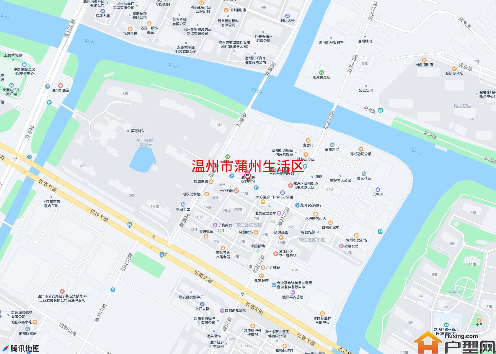 蒲州生活区小区 - 户型网