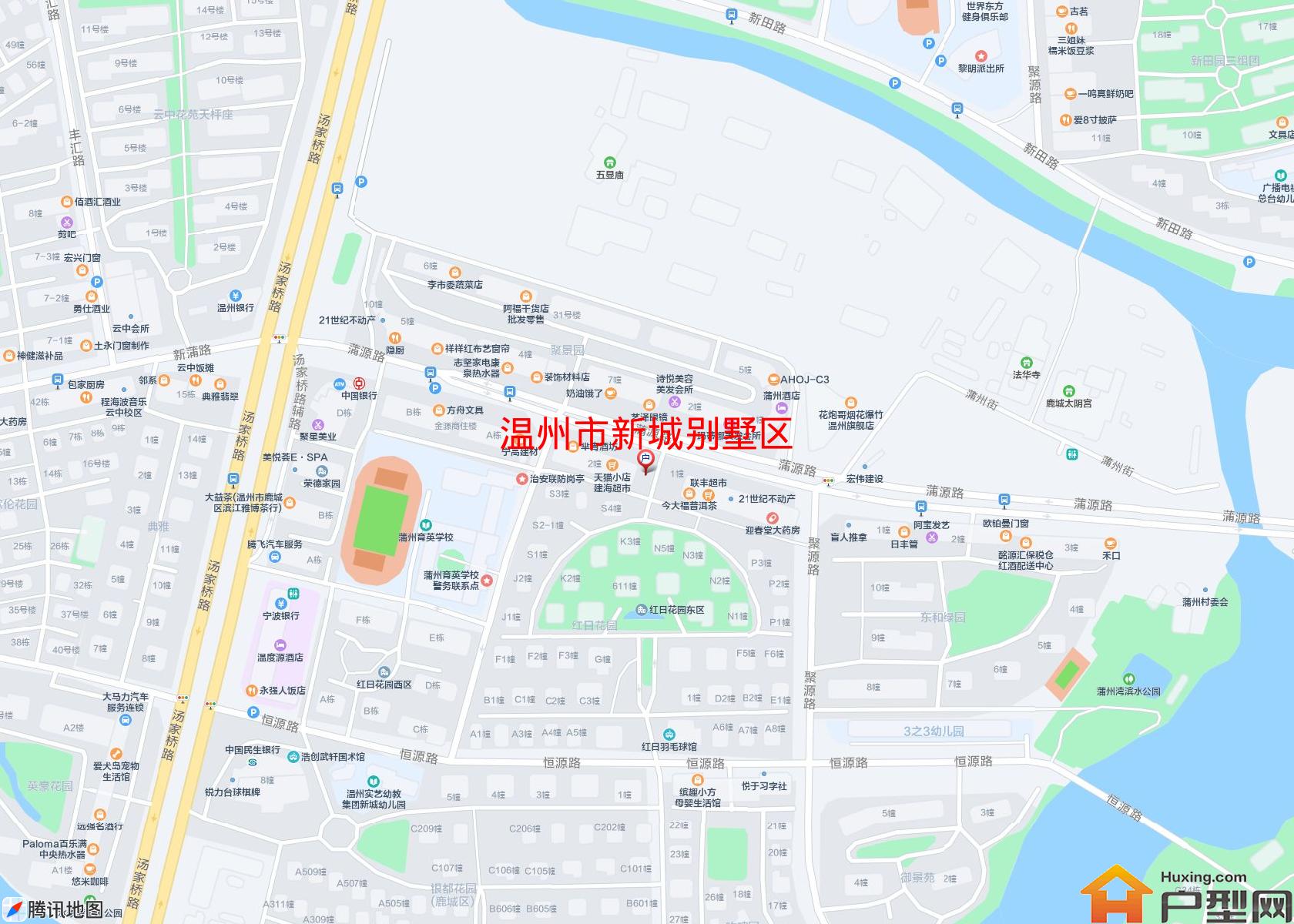 新城别墅区小区 - 户型网