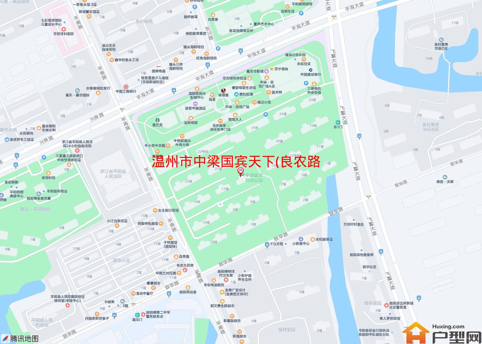 中梁国宾天下(良农路)小区 - 户型网