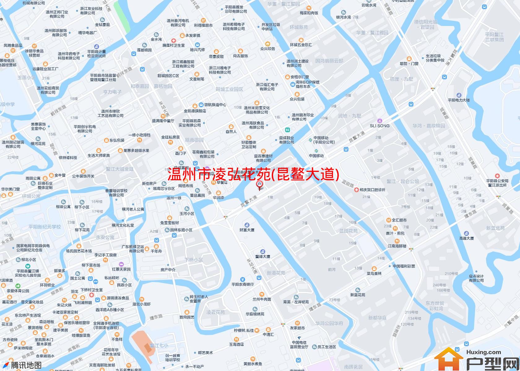 凌弘花苑(昆鳌大道)小区 - 户型网