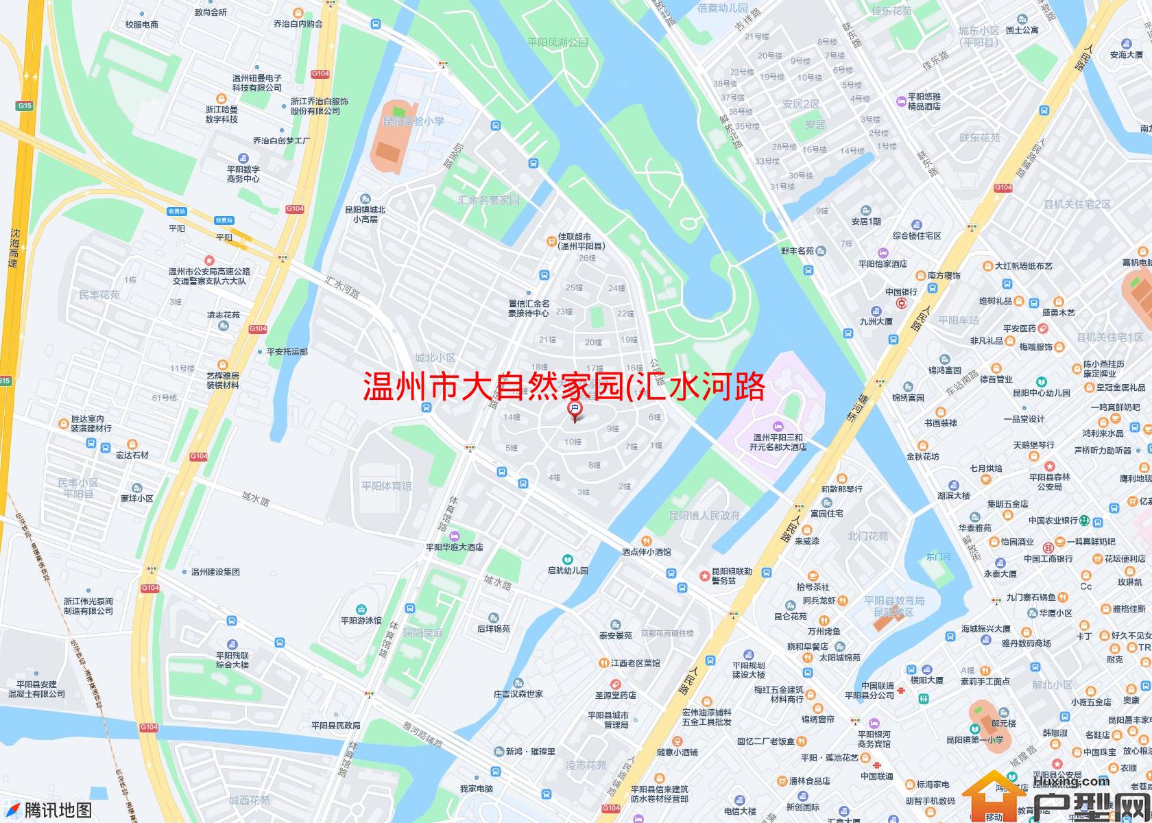 大自然家园(汇水河路)小区 - 户型网