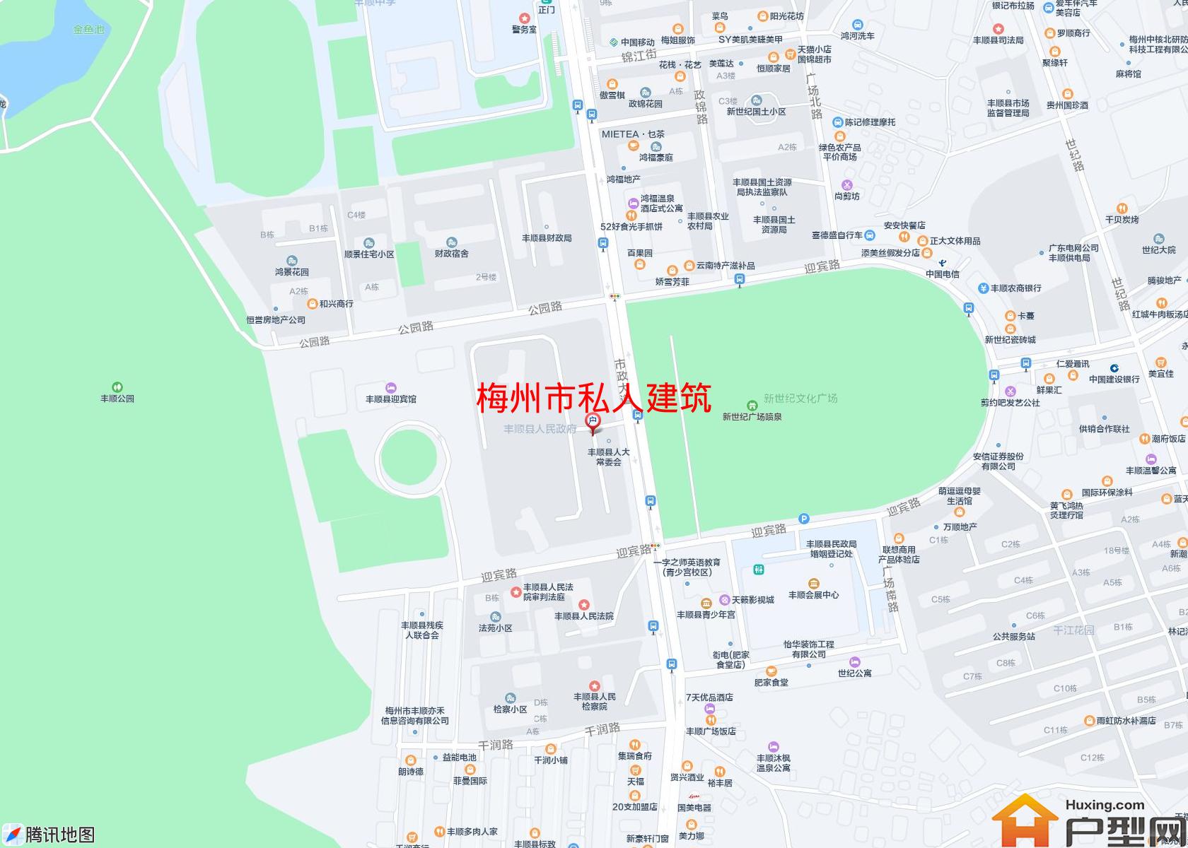 私人建筑小区 - 户型网