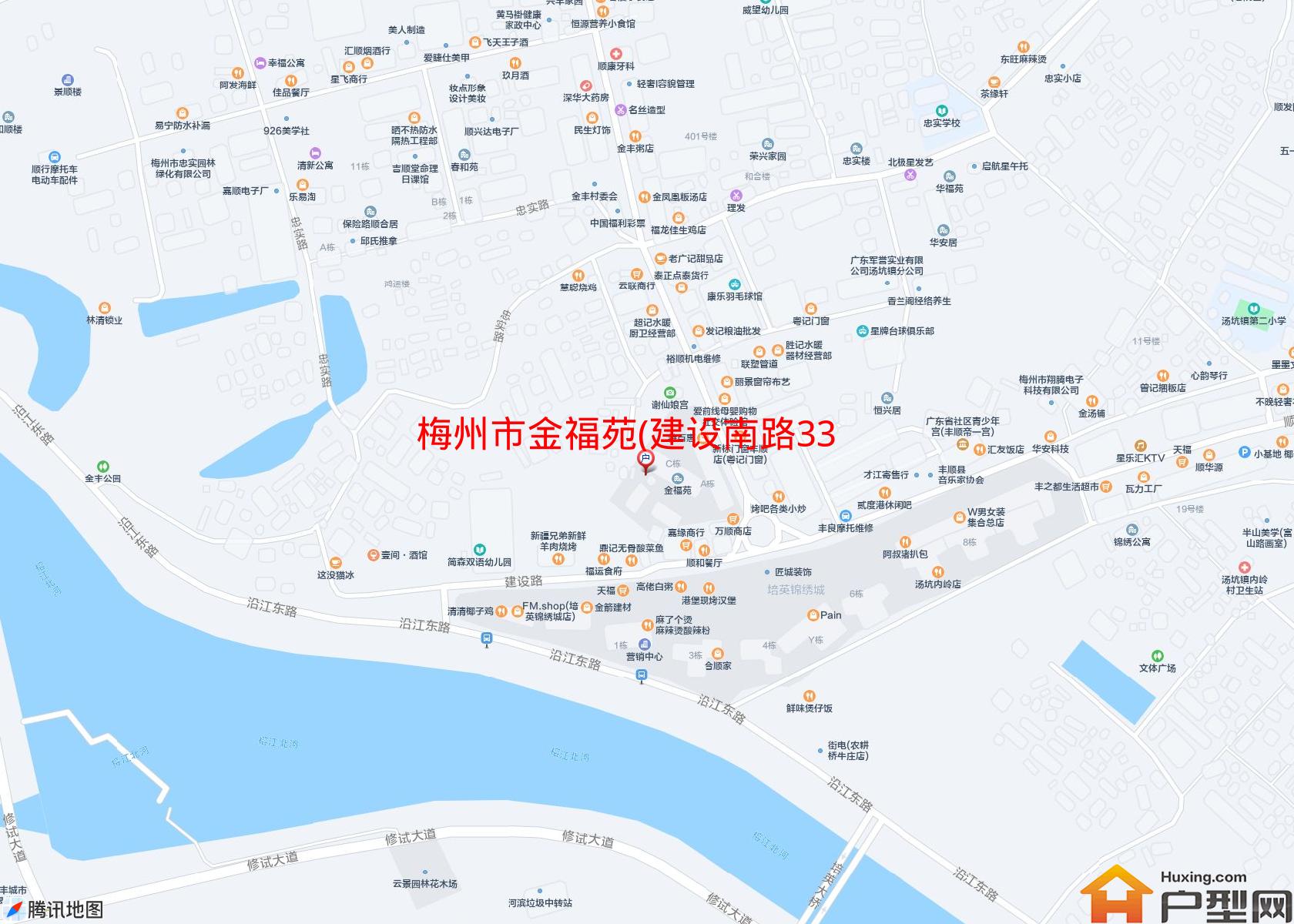 金福苑(建设南路336号)小区 - 户型网