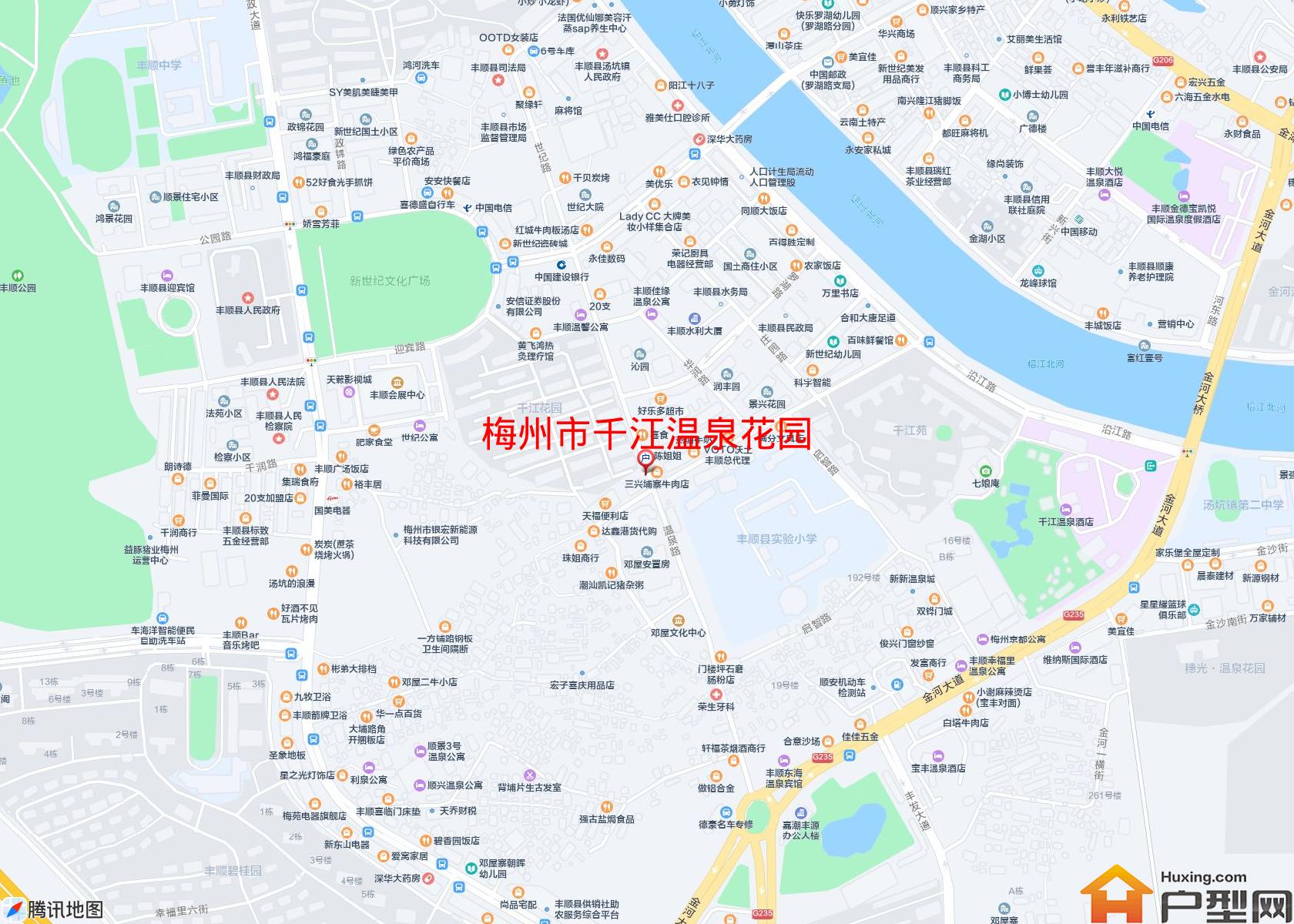 千江温泉花园小区 - 户型网