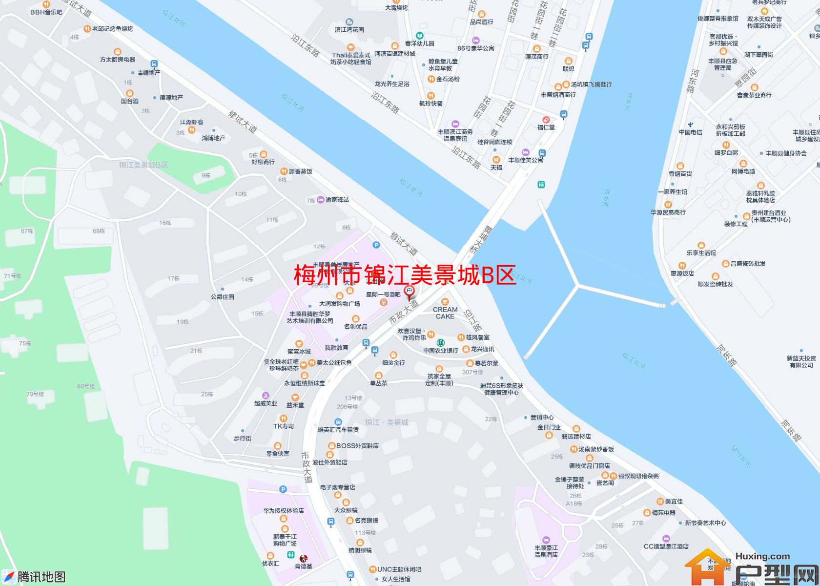 锦江美景城B区小区 - 户型网