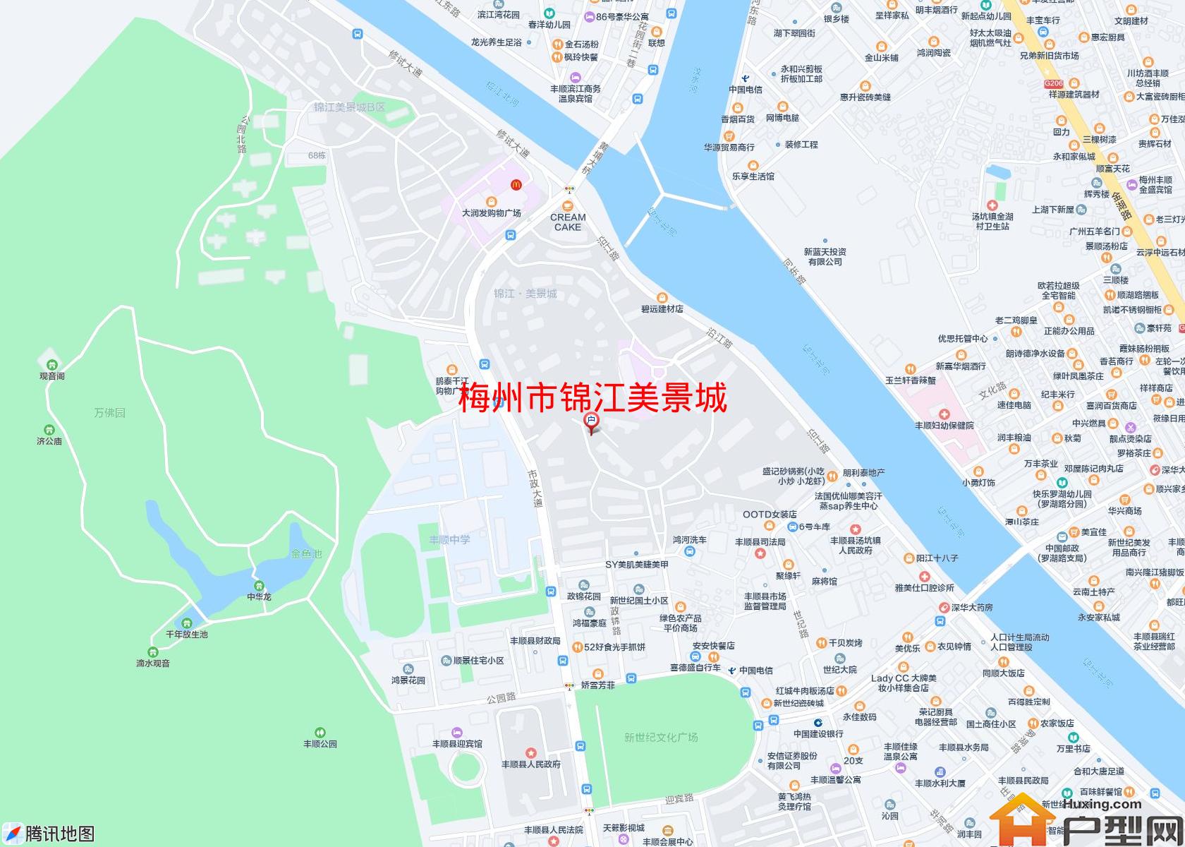 锦江美景城小区 - 户型网