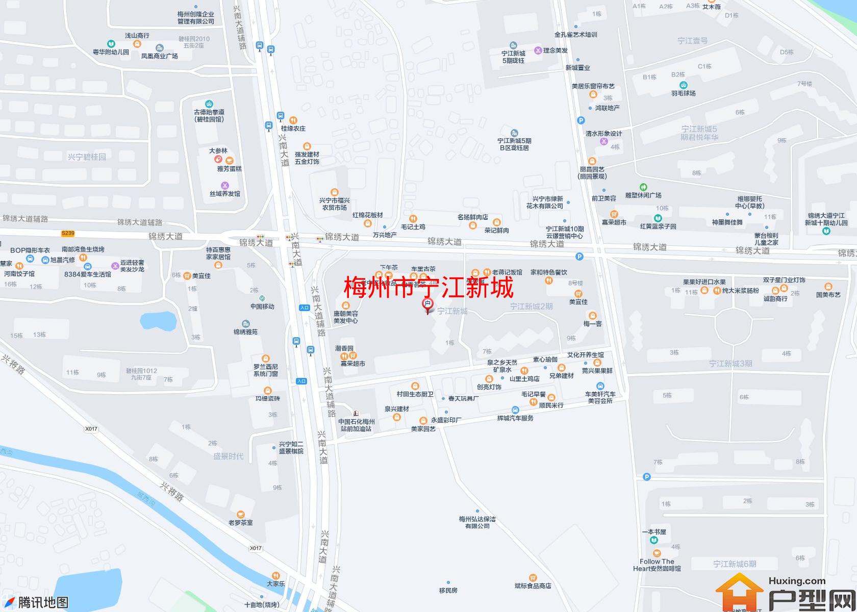 宁江新城小区 - 户型网