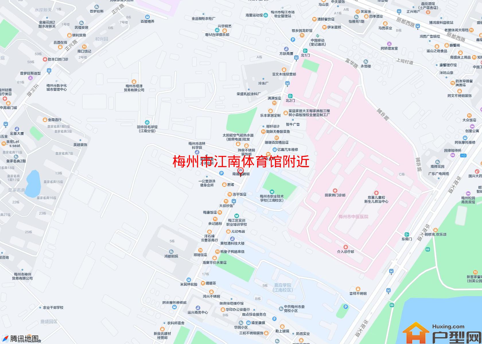 江南体育馆附近小区 - 户型网