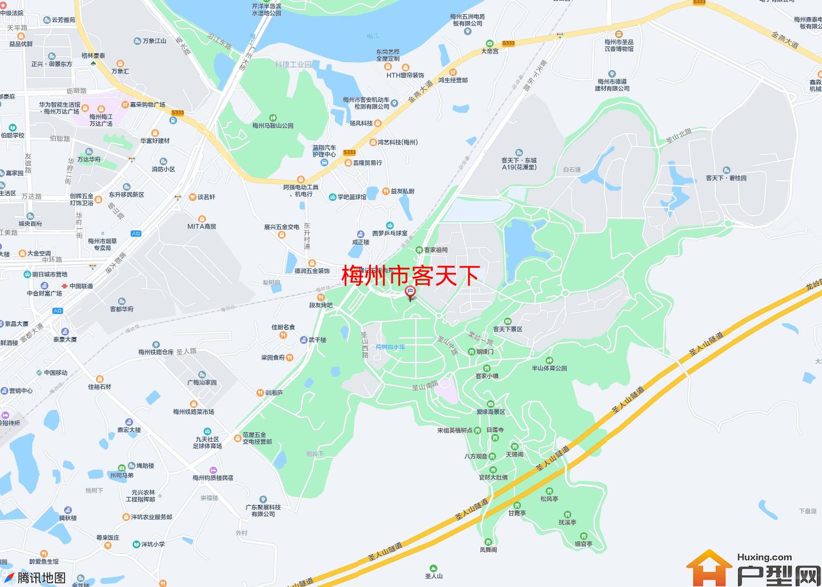 客天下小区 - 户型网