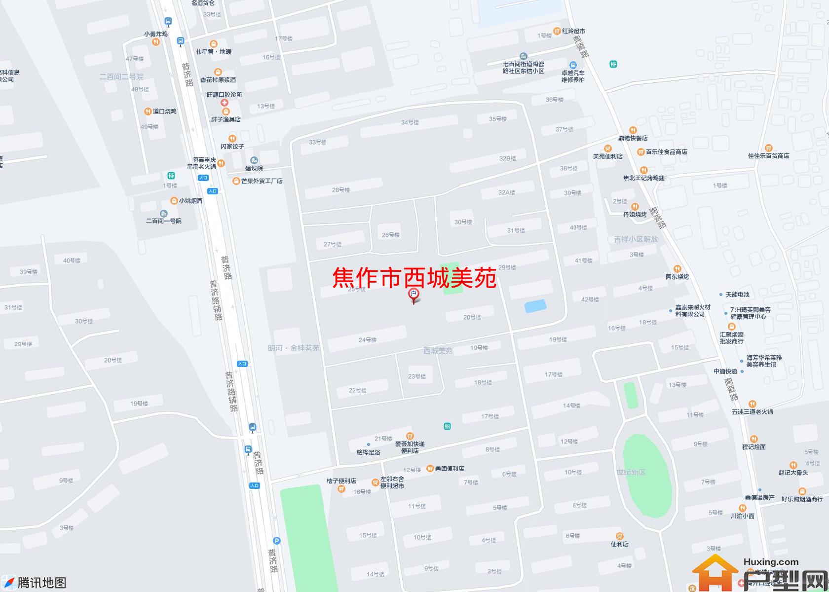 西城美苑小区 - 户型网