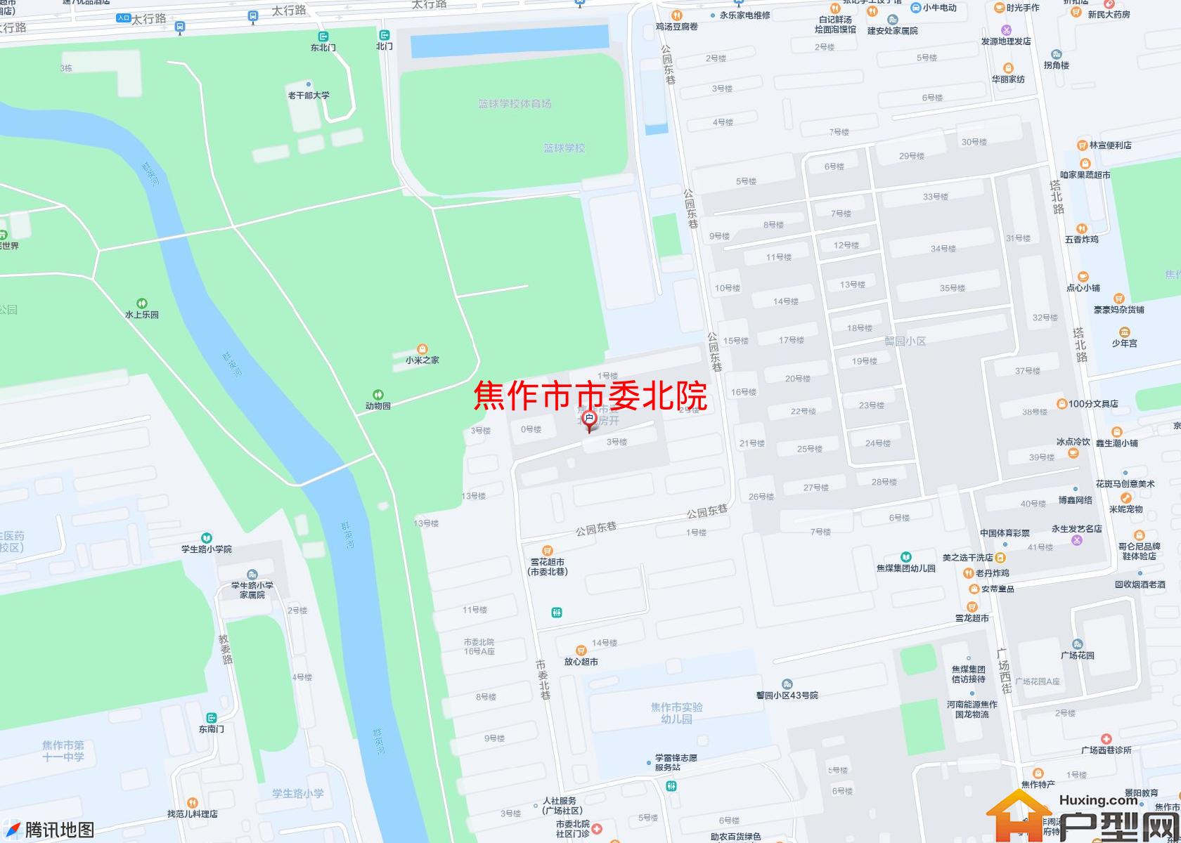 市委北院小区 - 户型网