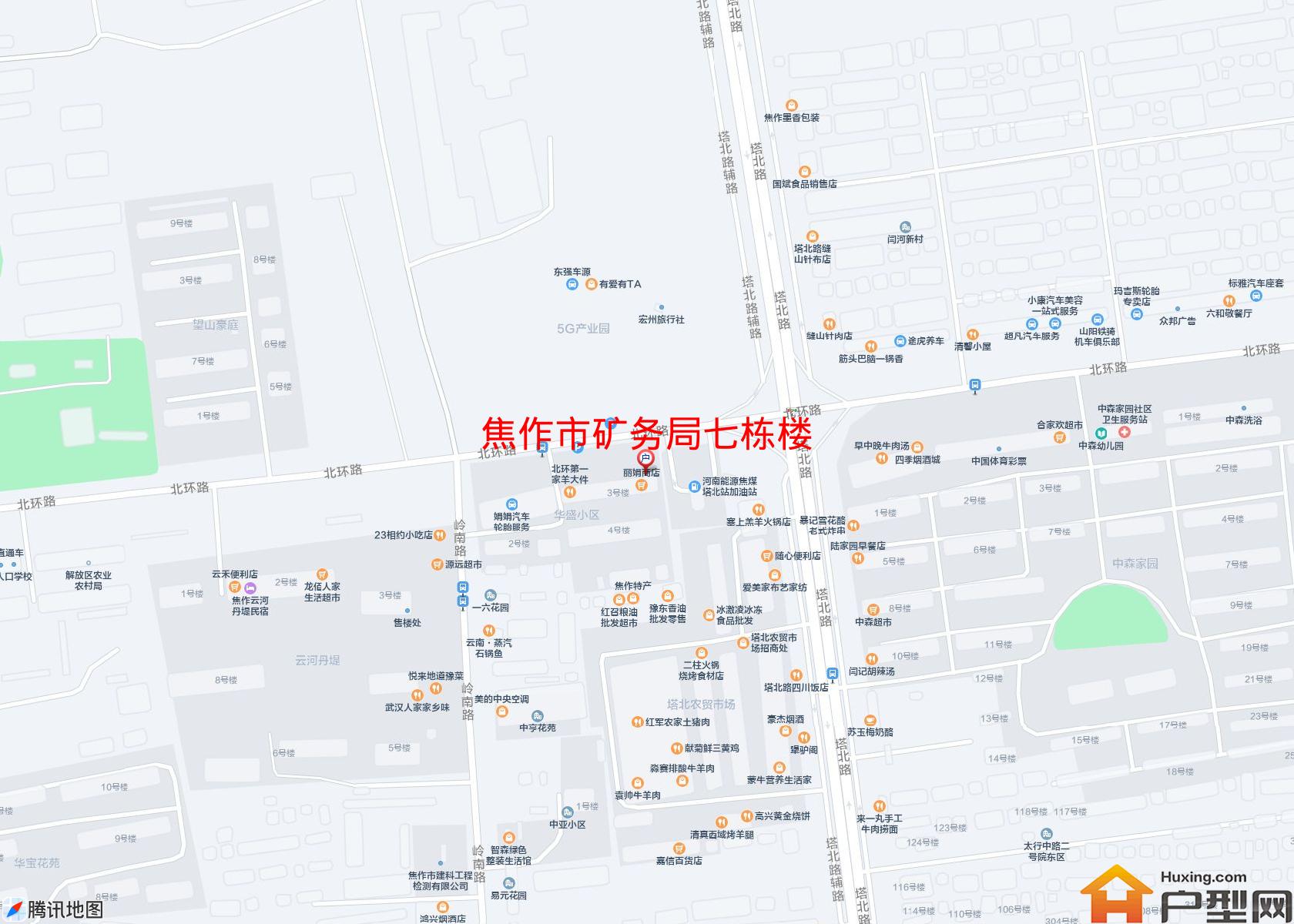 矿务局七栋楼小区 - 户型网