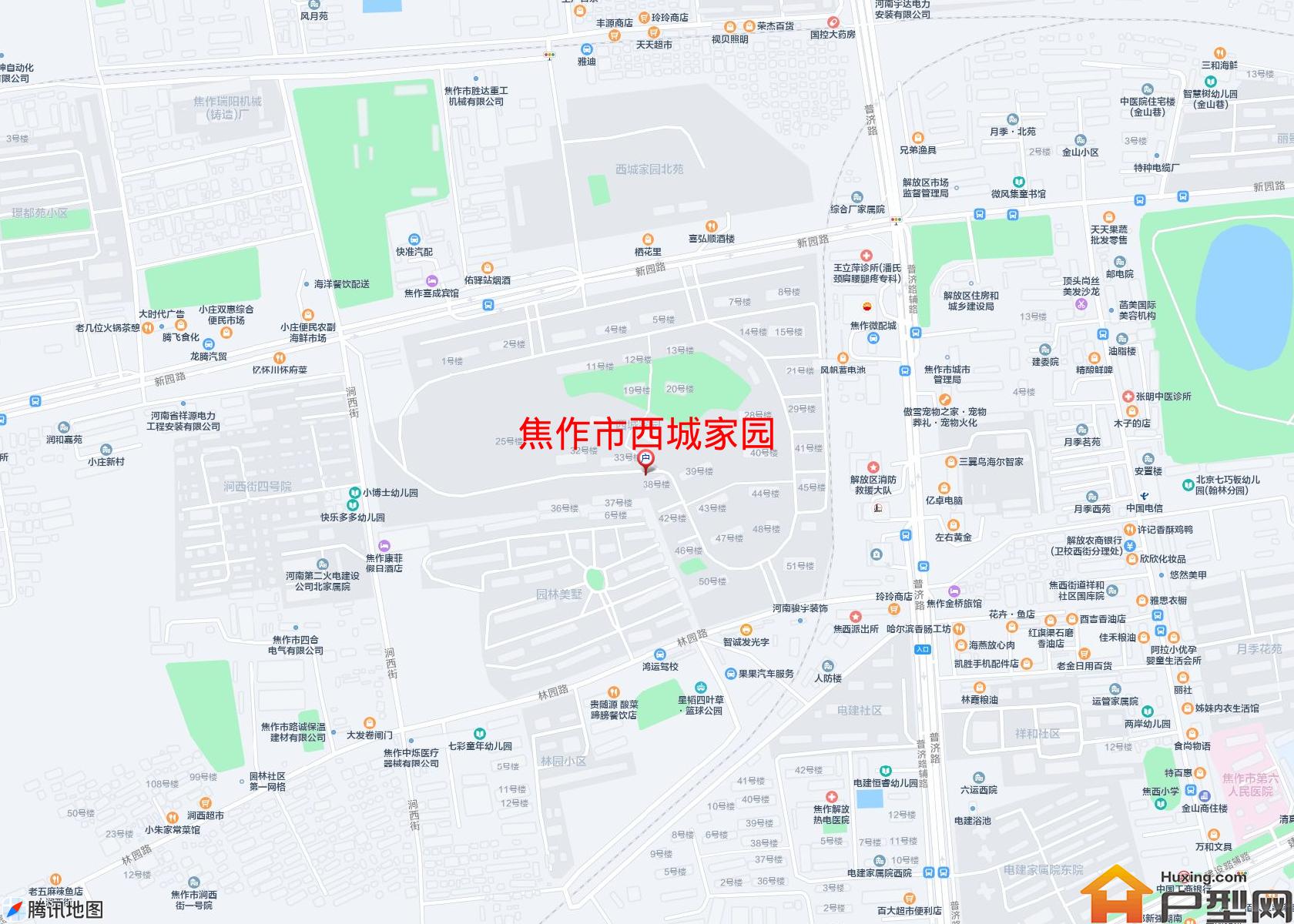 西城家园小区 - 户型网