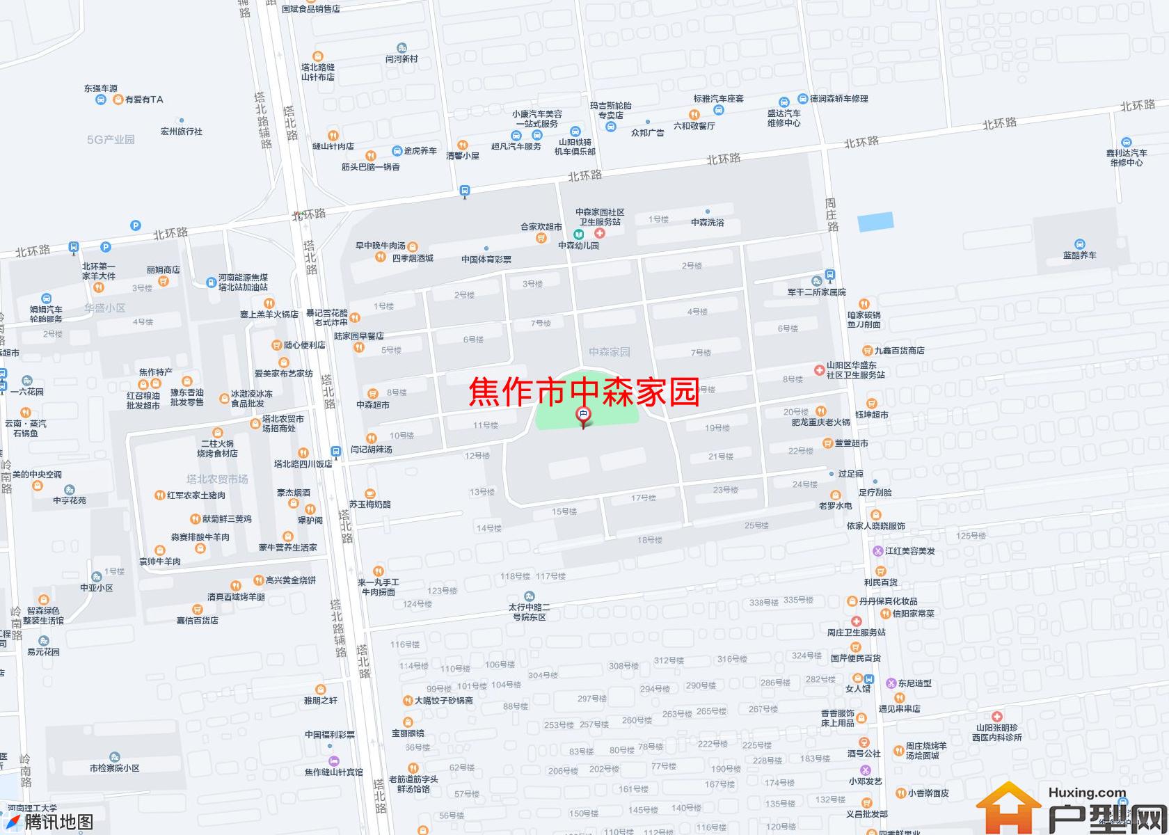 中森家园小区 - 户型网
