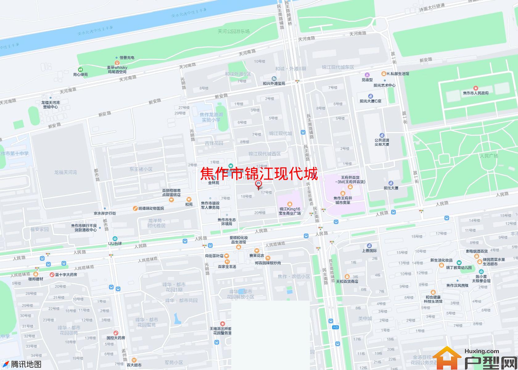锦江现代城小区 - 户型网