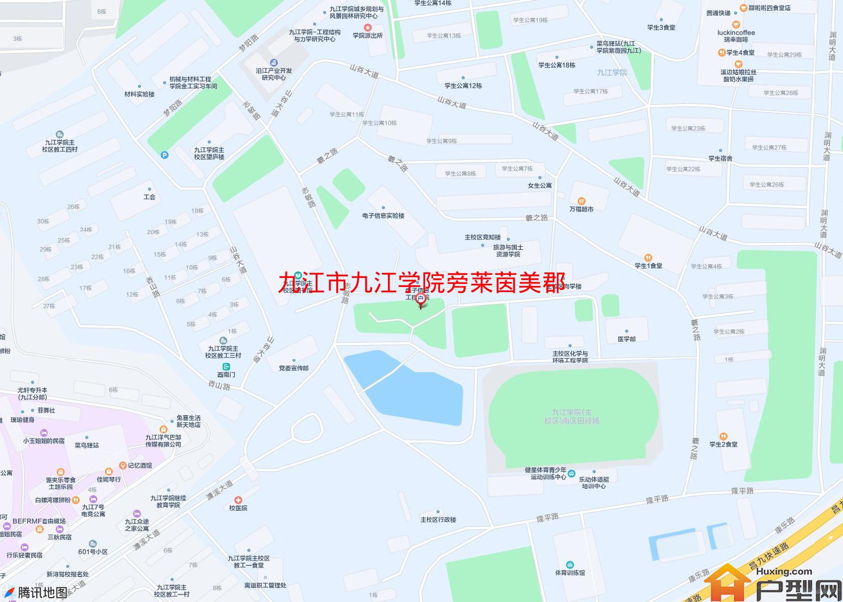 九江学院旁莱茵美郡小区 - 户型网
