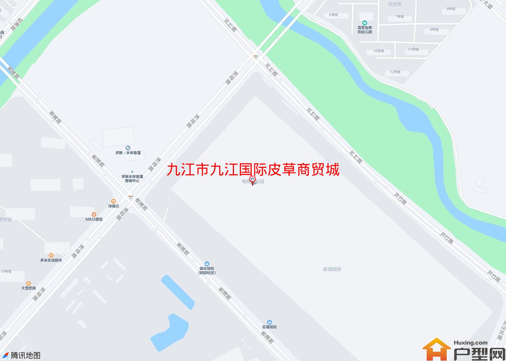 九江国际皮草商贸城小区 - 户型网