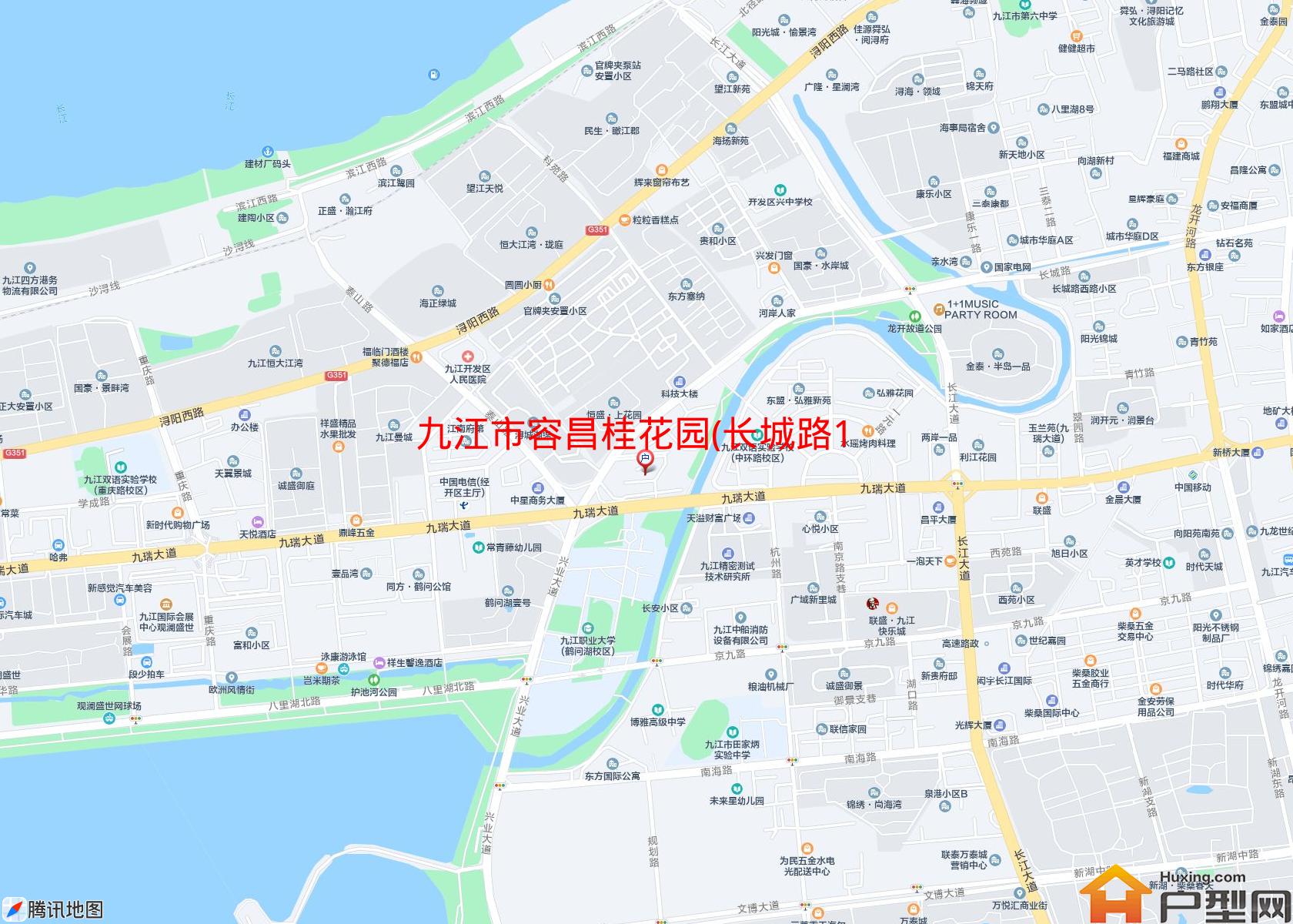 容昌桂花园(长城路18号)小区 - 户型网