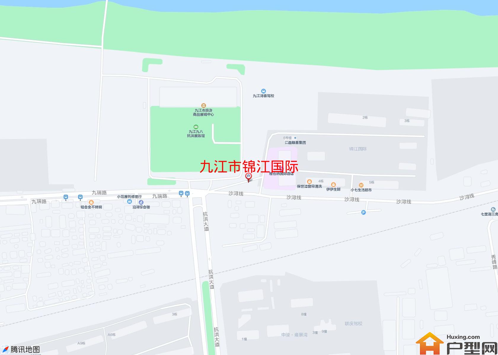 锦江国际小区 - 户型网