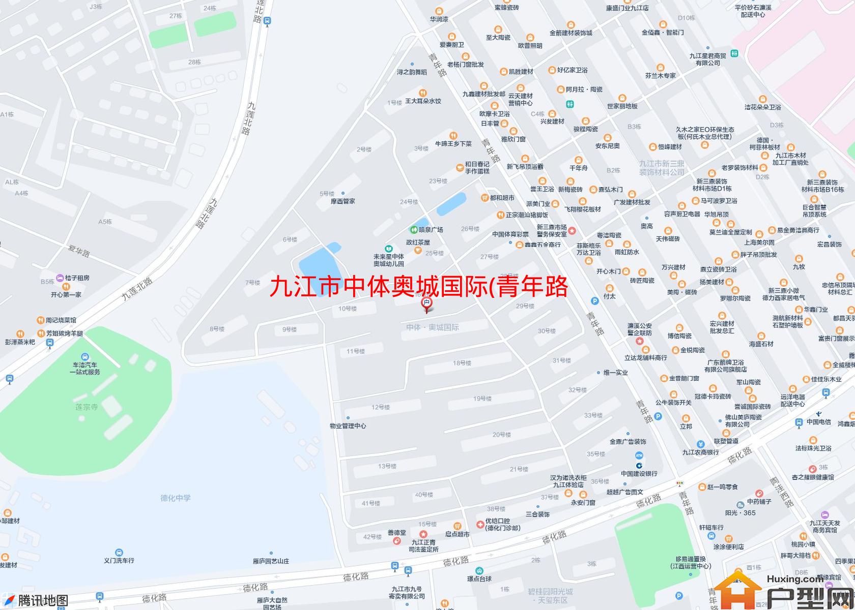 中体奥城国际(青年路)小区 - 户型网