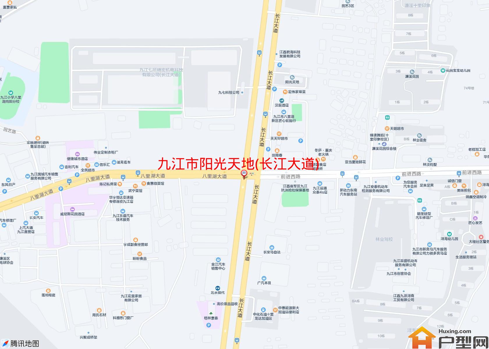 阳光天地(长江大道)小区 - 户型网