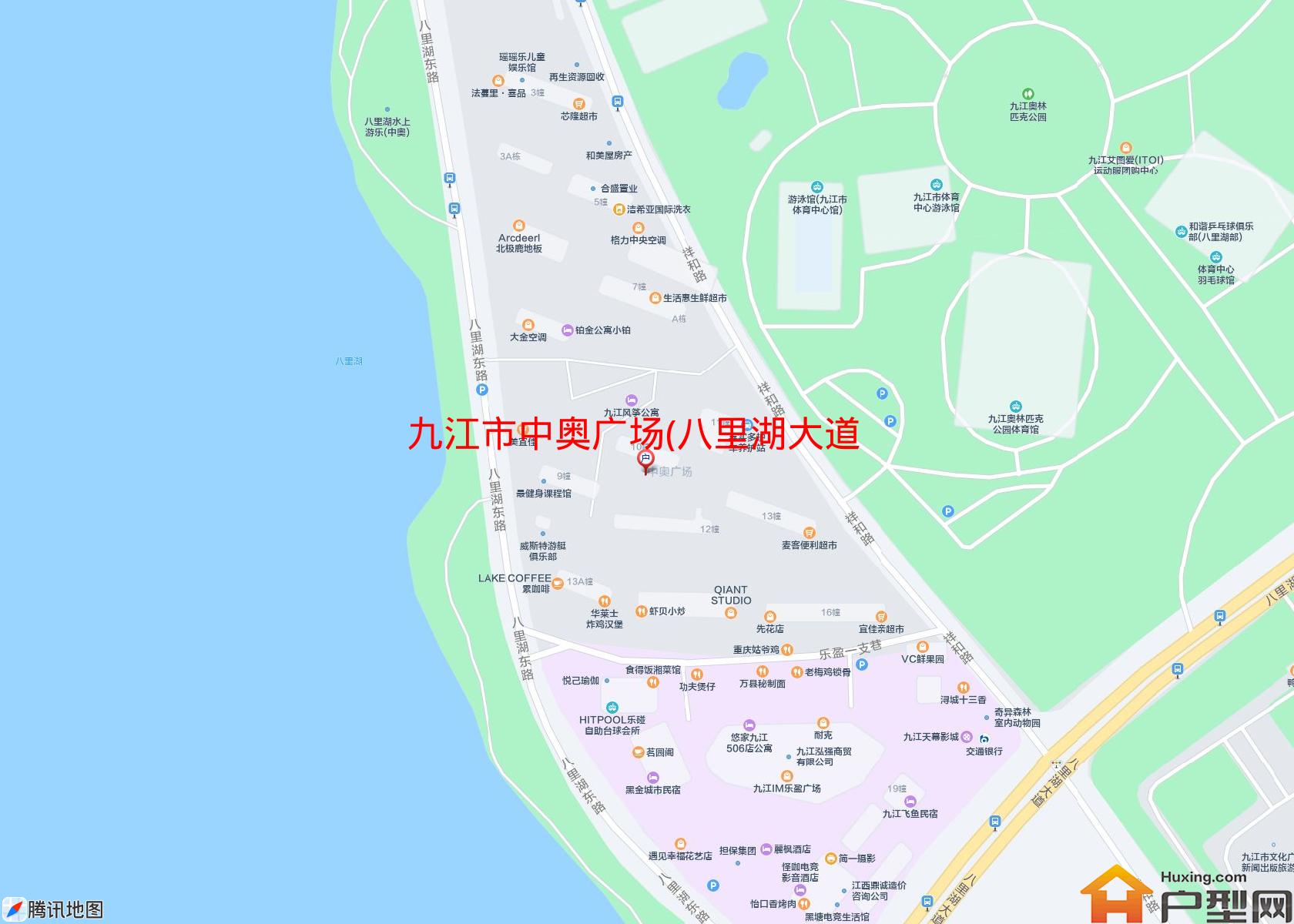 中奥广场(八里湖大道)小区 - 户型网