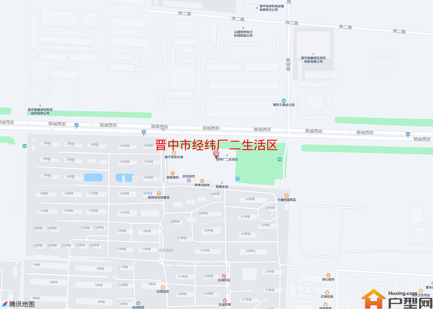 经纬厂二生活区小区 - 户型网
