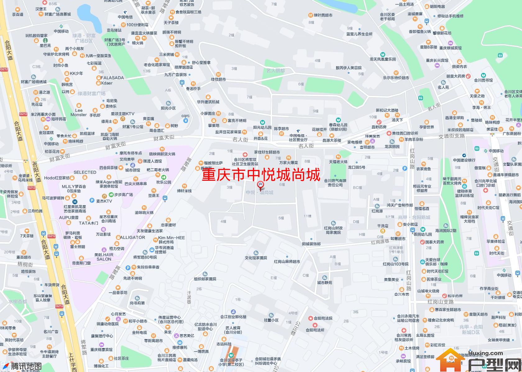 中悦城尚城小区 - 户型网