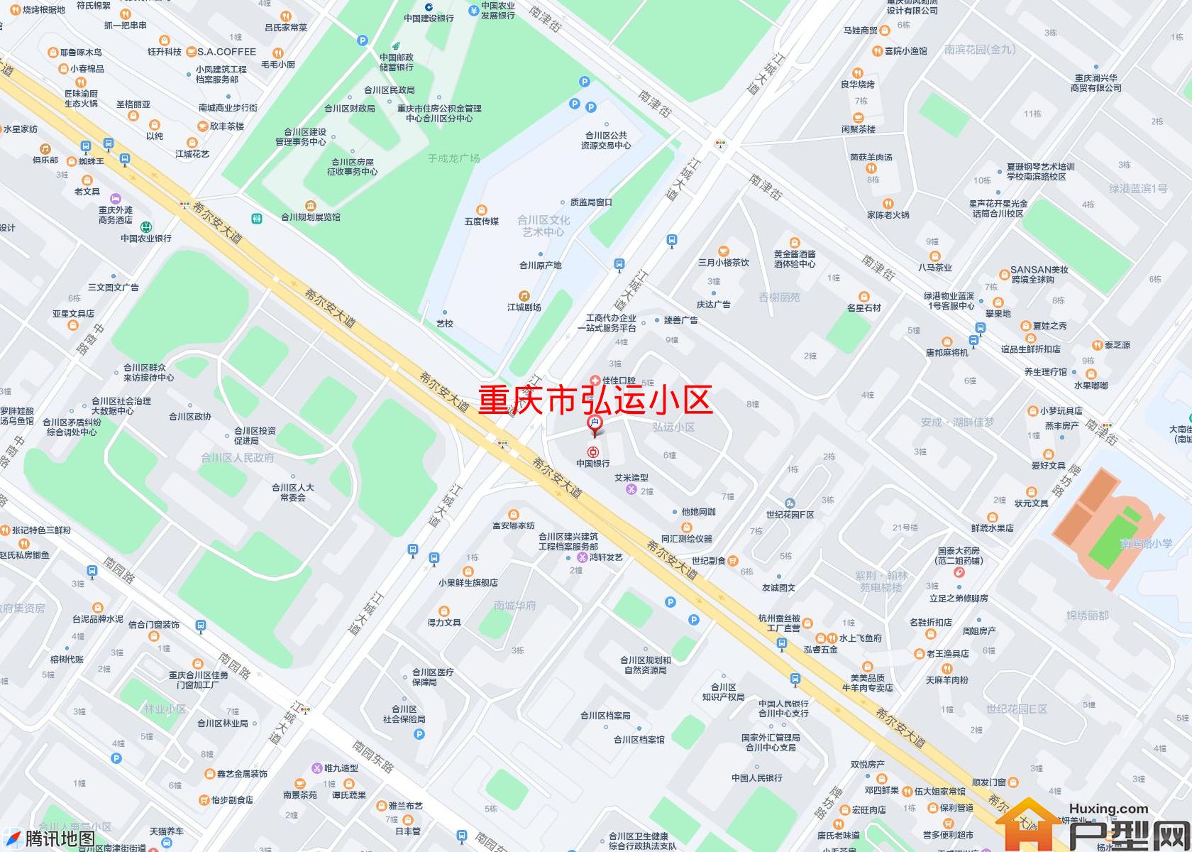 弘运小区小区 - 户型网