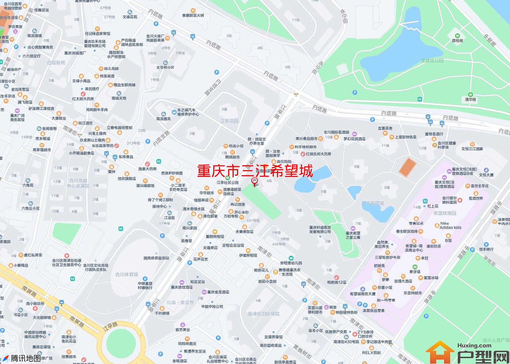 三江希望城小区 - 户型网