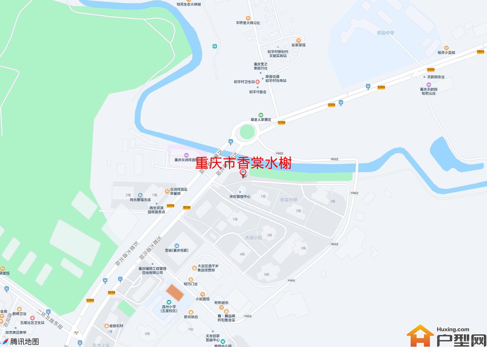 香棠水榭小区 - 户型网