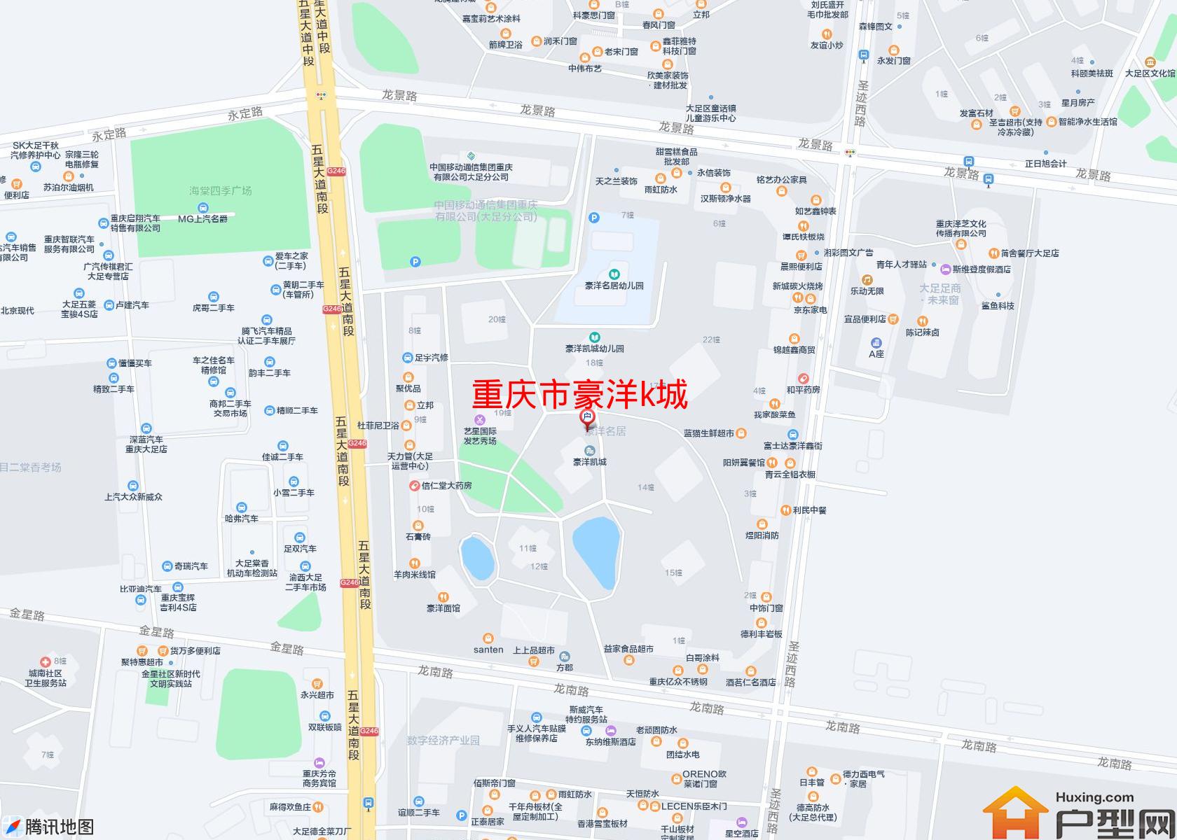 豪洋k城小区 - 户型网