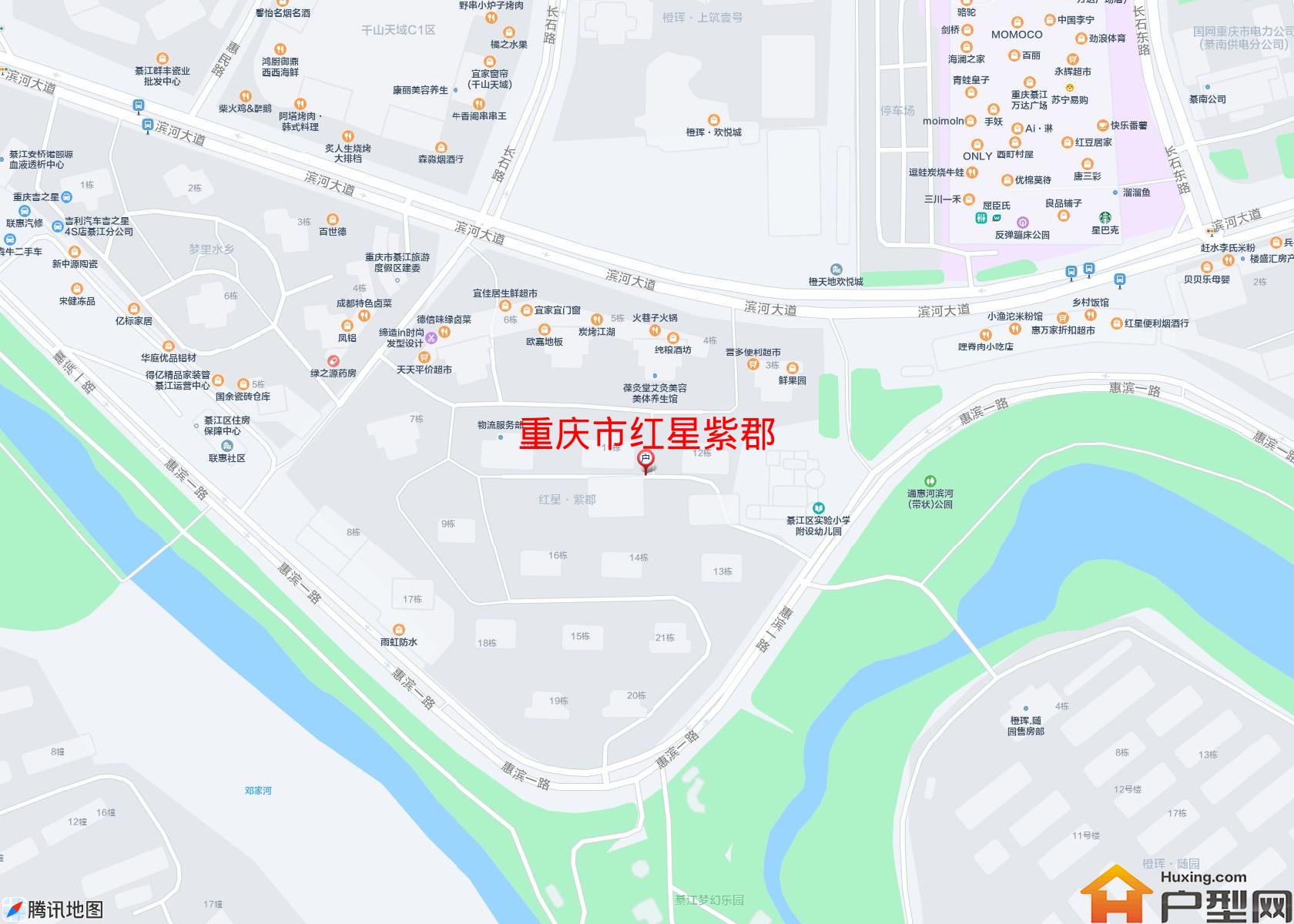 红星紫郡小区 - 户型网