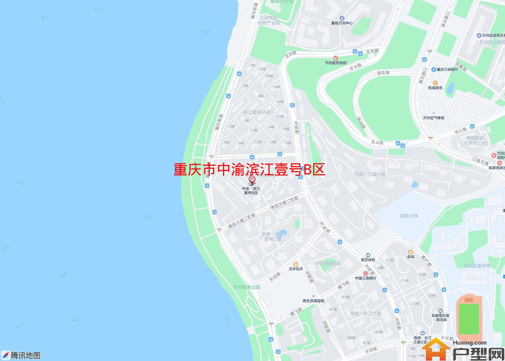 中渝滨江壹号B区小区 - 户型网