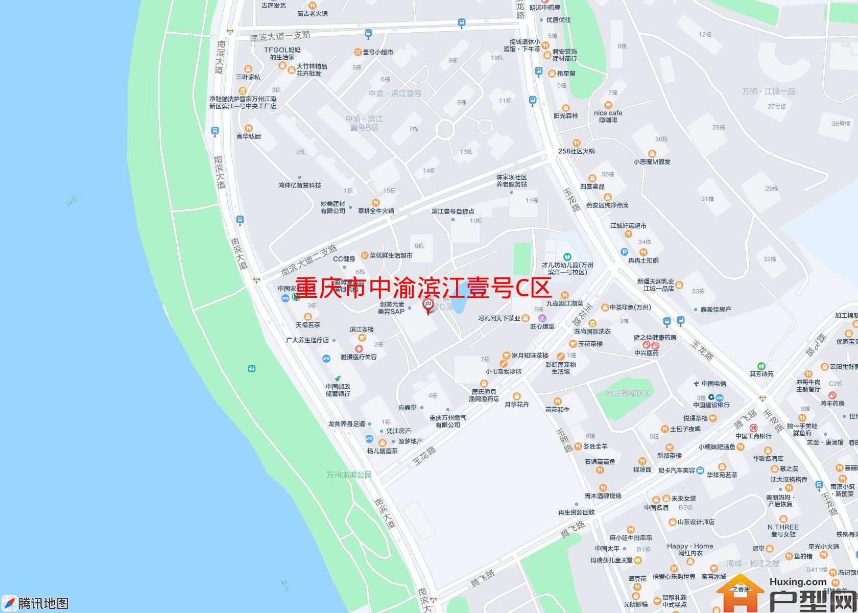 中渝滨江壹号C区小区 - 户型网