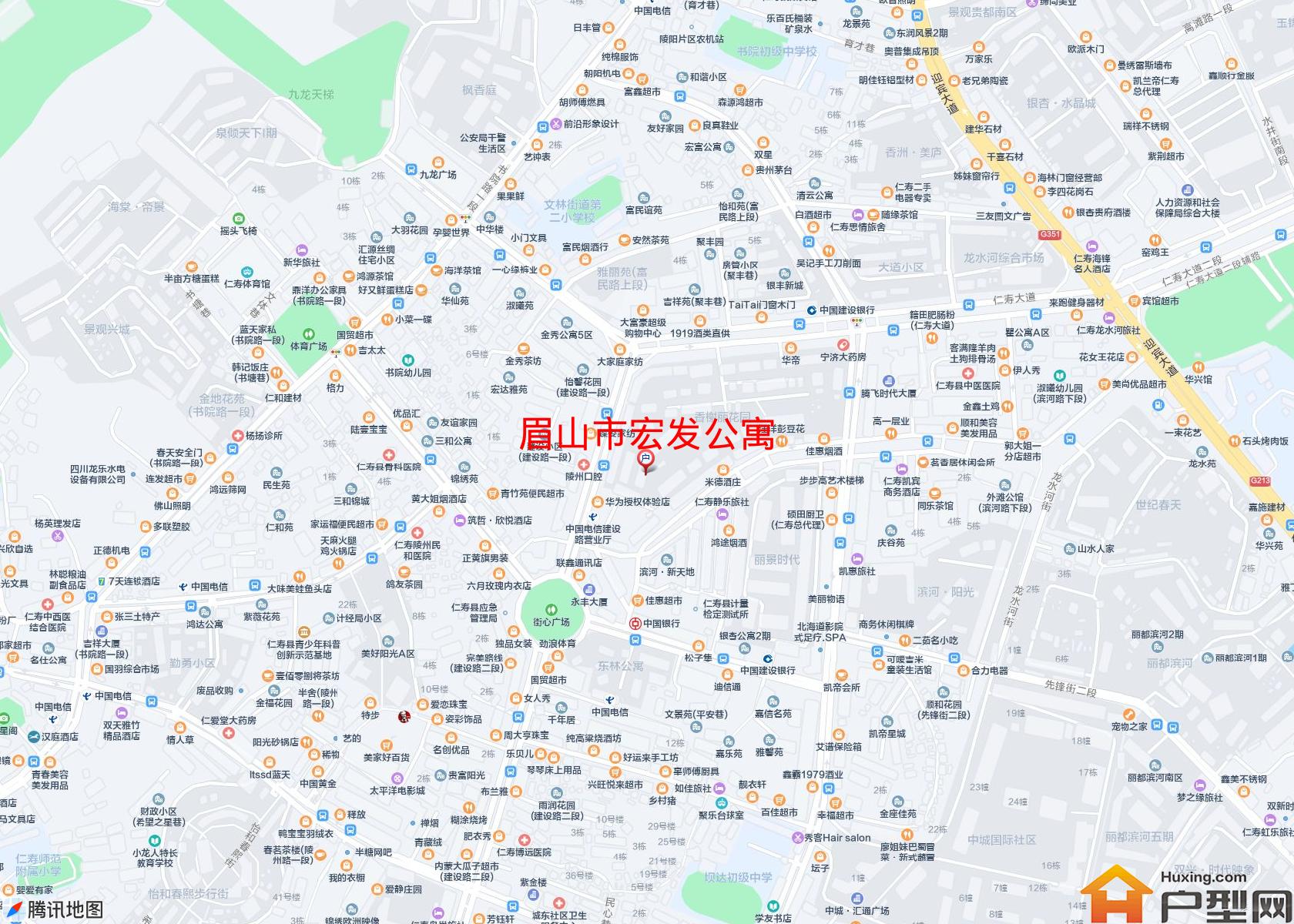 宏发公寓小区 - 户型网