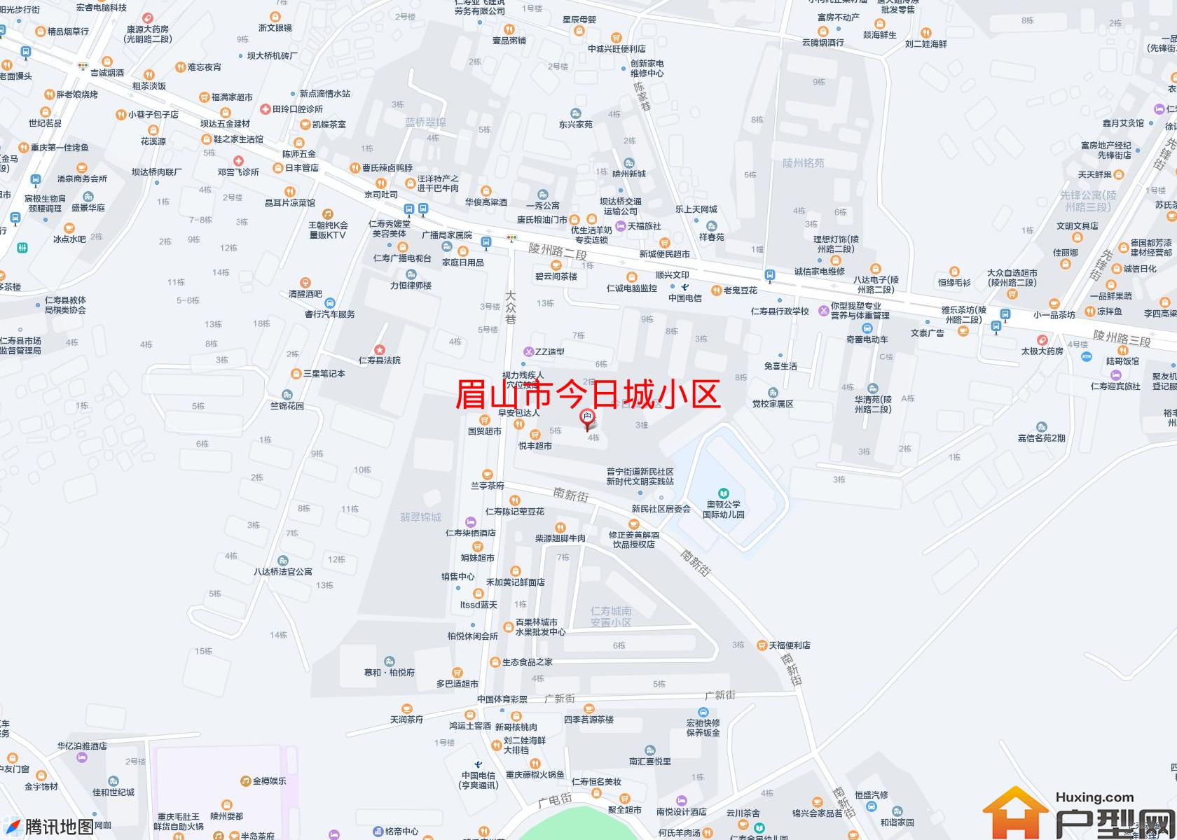 今日城小区小区 - 户型网