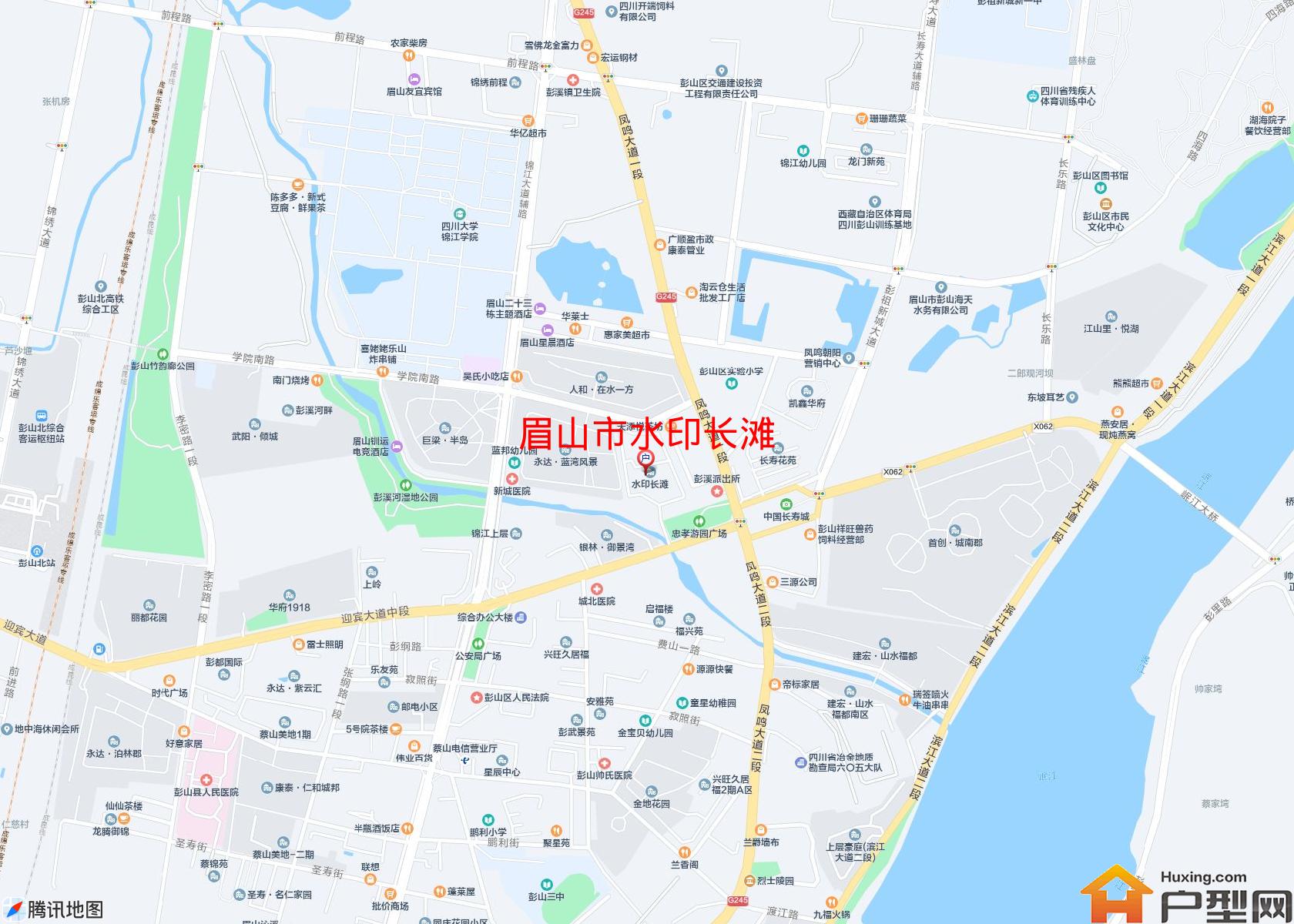 水印长滩小区 - 户型网