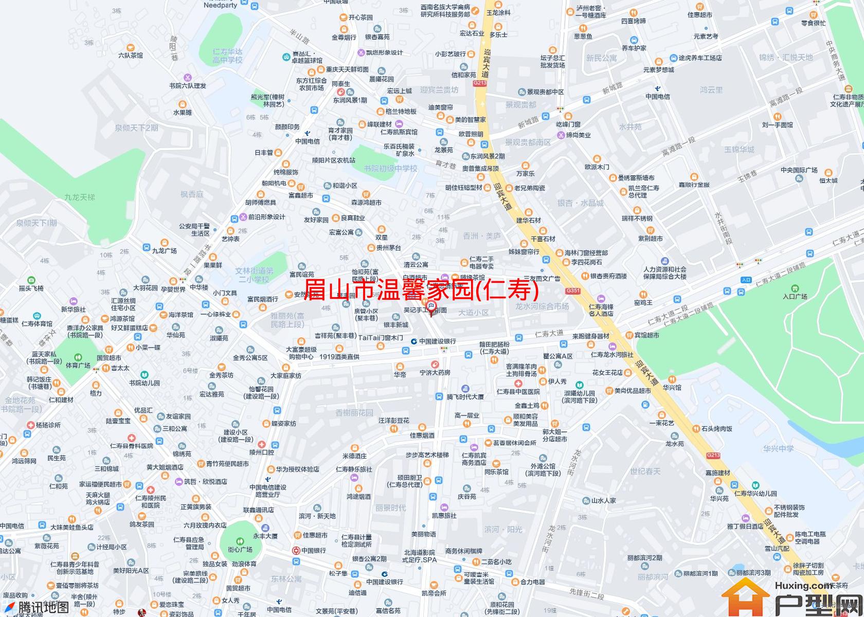 温馨家园(仁寿)小区 - 户型网