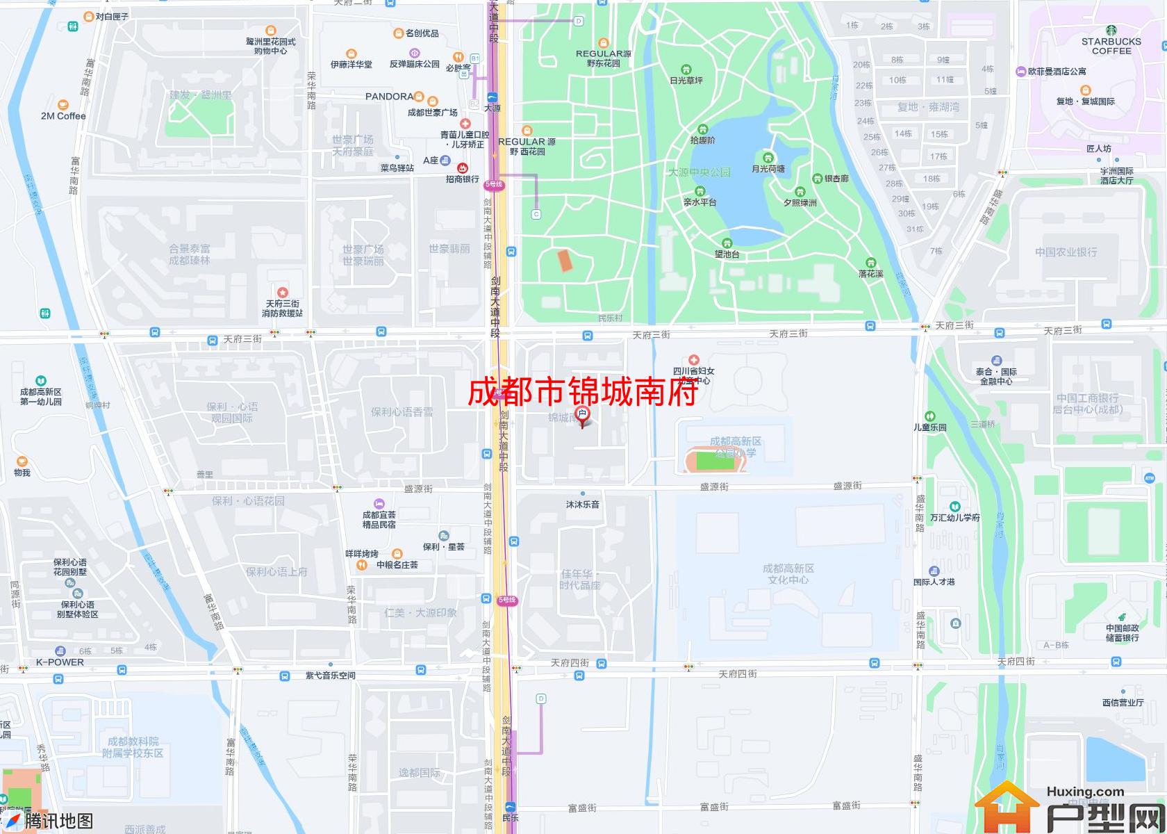 锦城南府小区 - 户型网