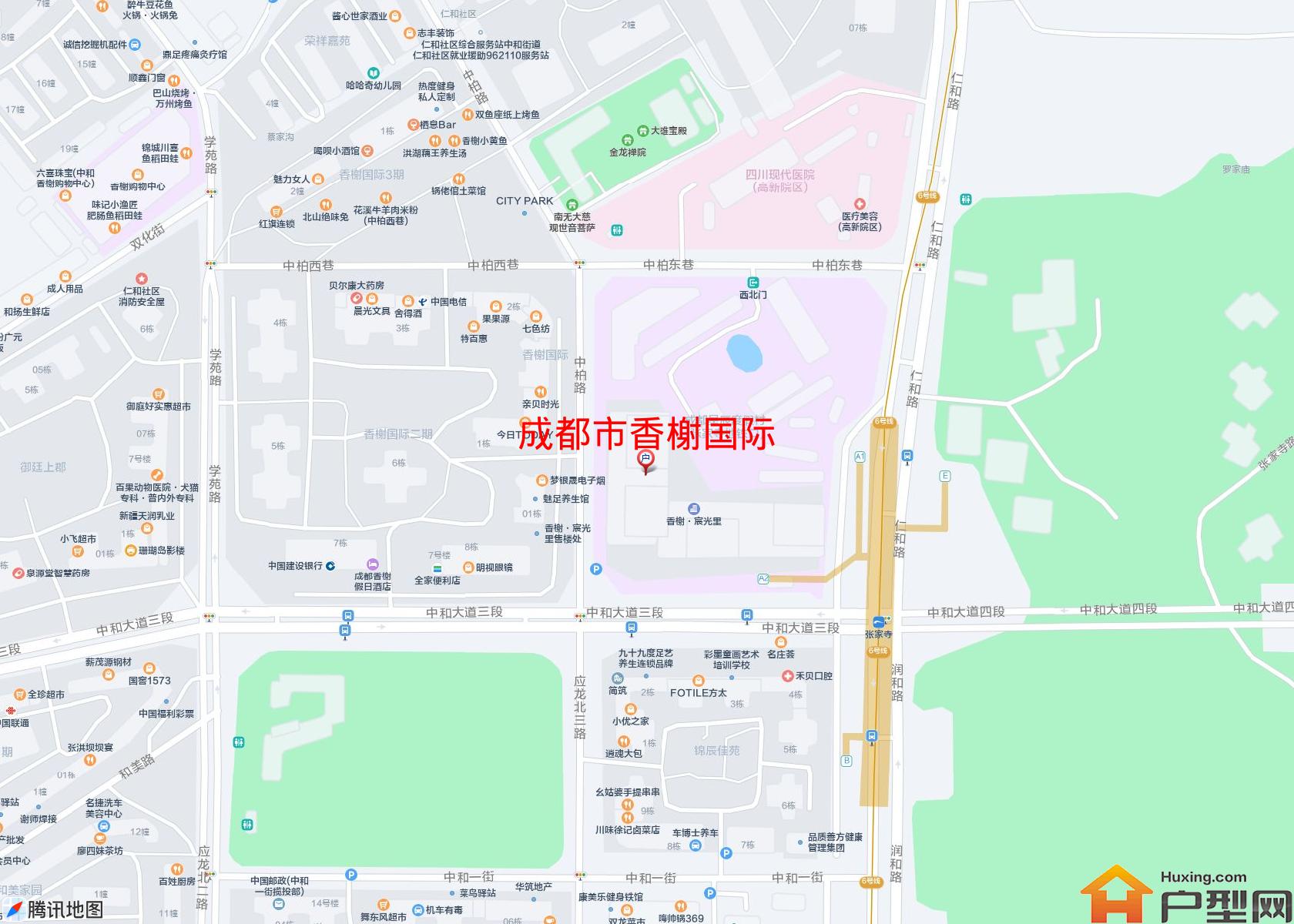 香榭国际小区 - 户型网