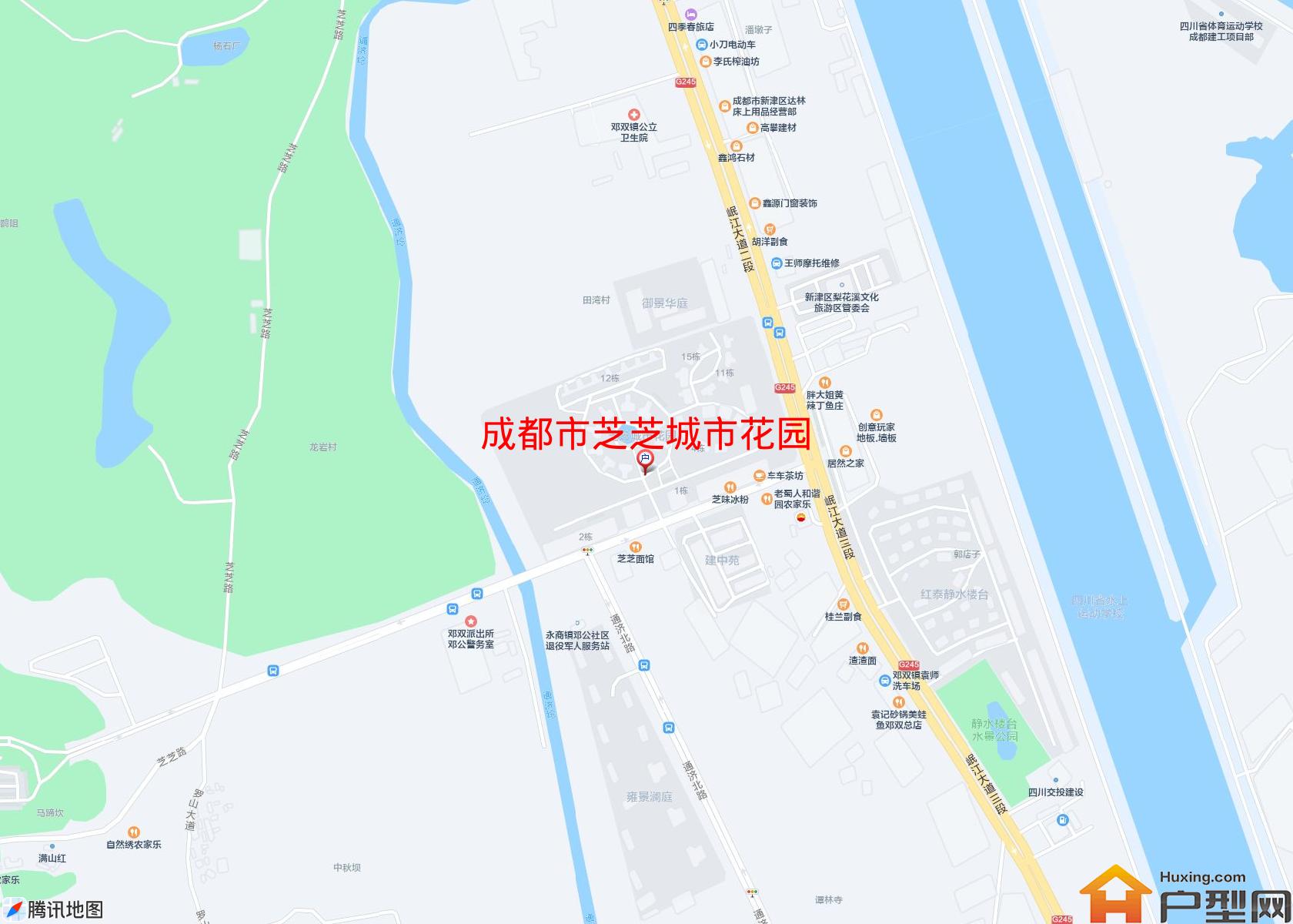 芝芝城市花园小区 - 户型网