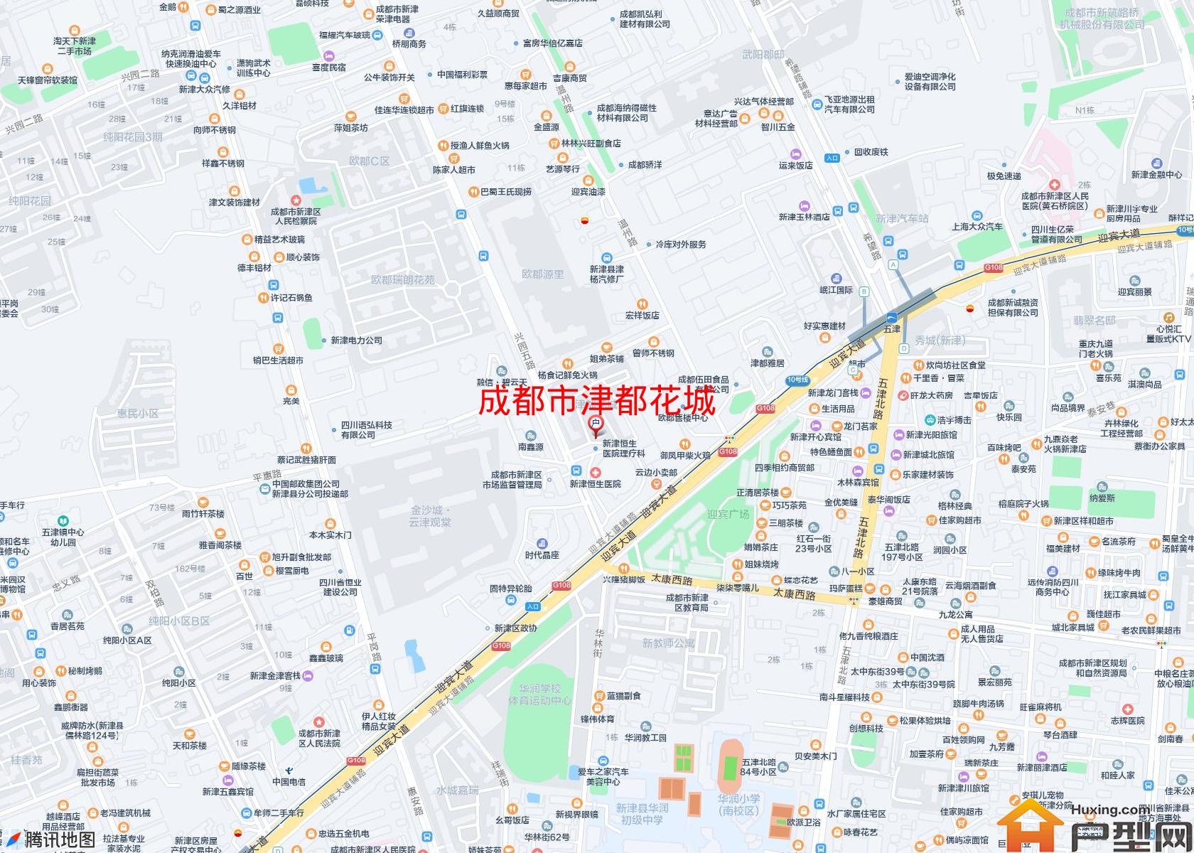 津都花城小区 - 户型网