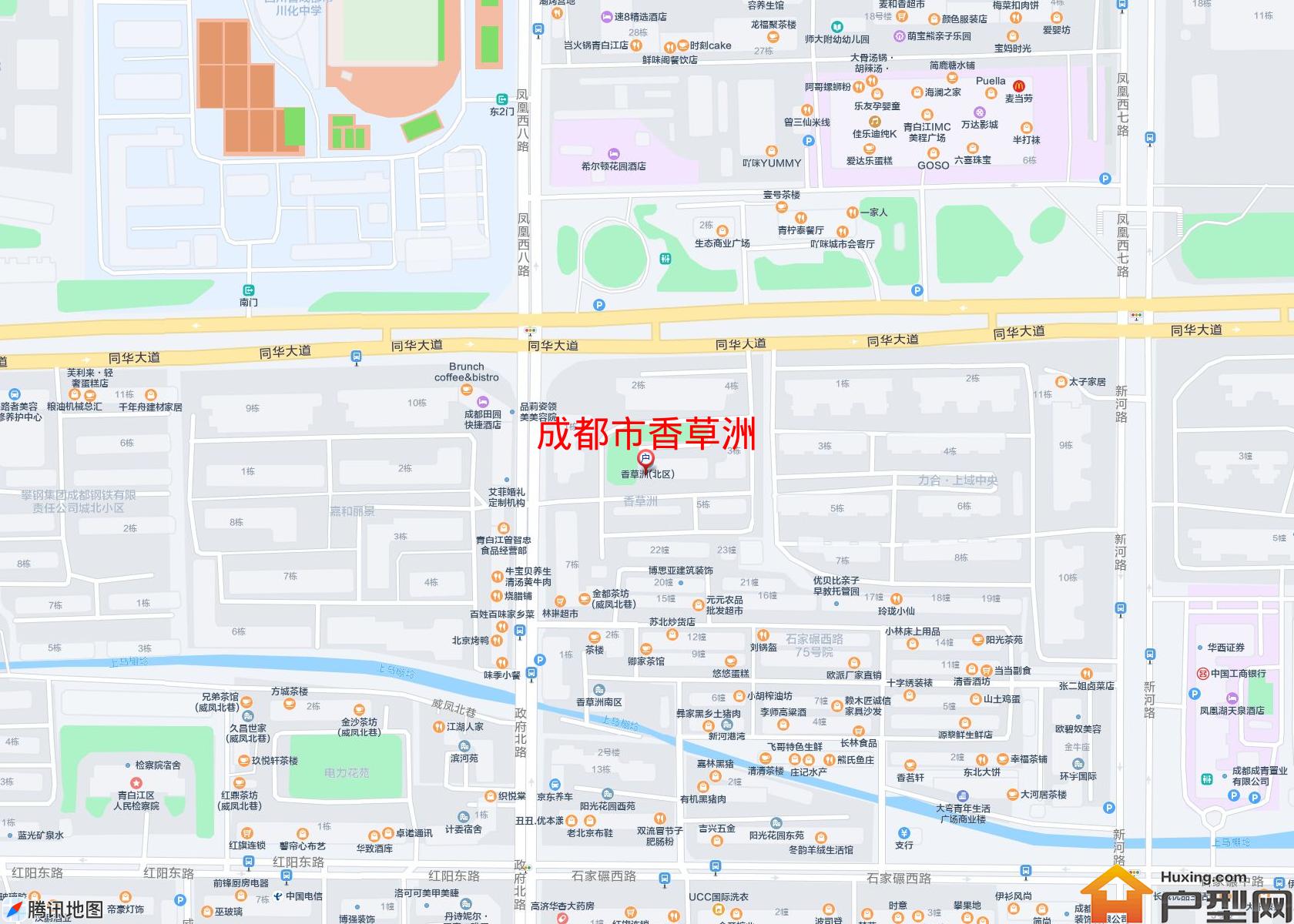 香草洲小区 - 户型网