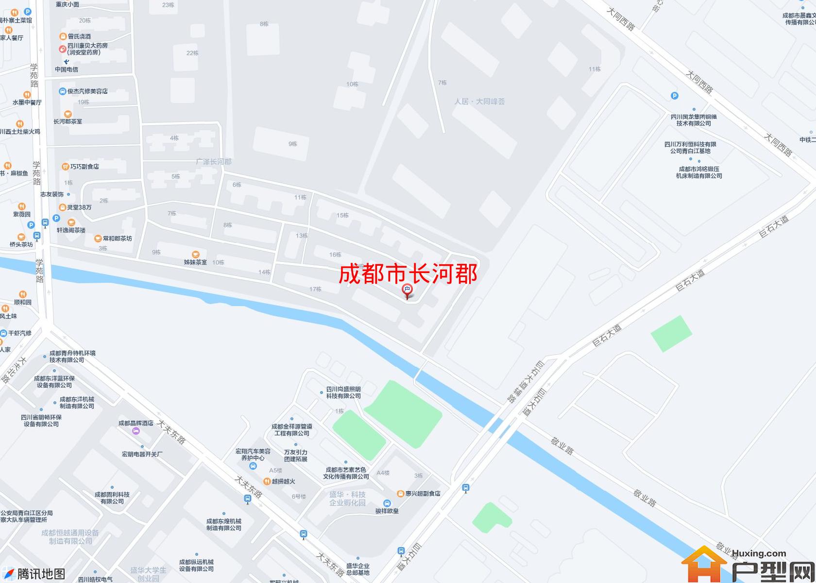 长河郡小区 - 户型网