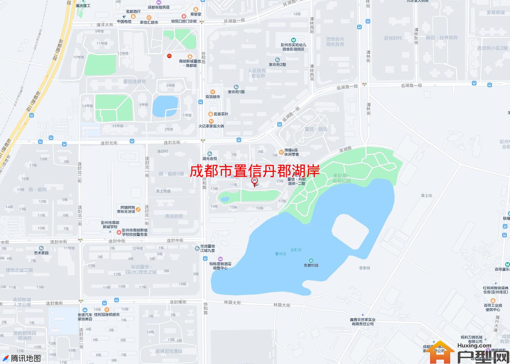 置信丹郡湖岸小区 - 户型网