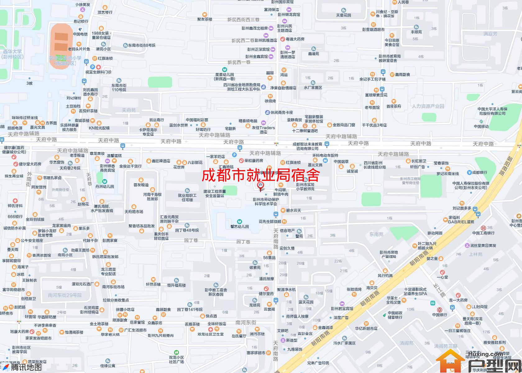 就业局宿舍小区 - 户型网