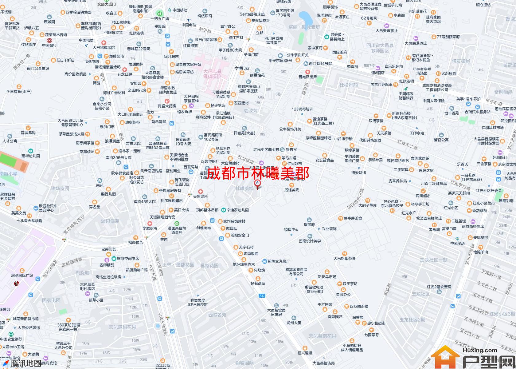 林曦美郡小区 - 户型网