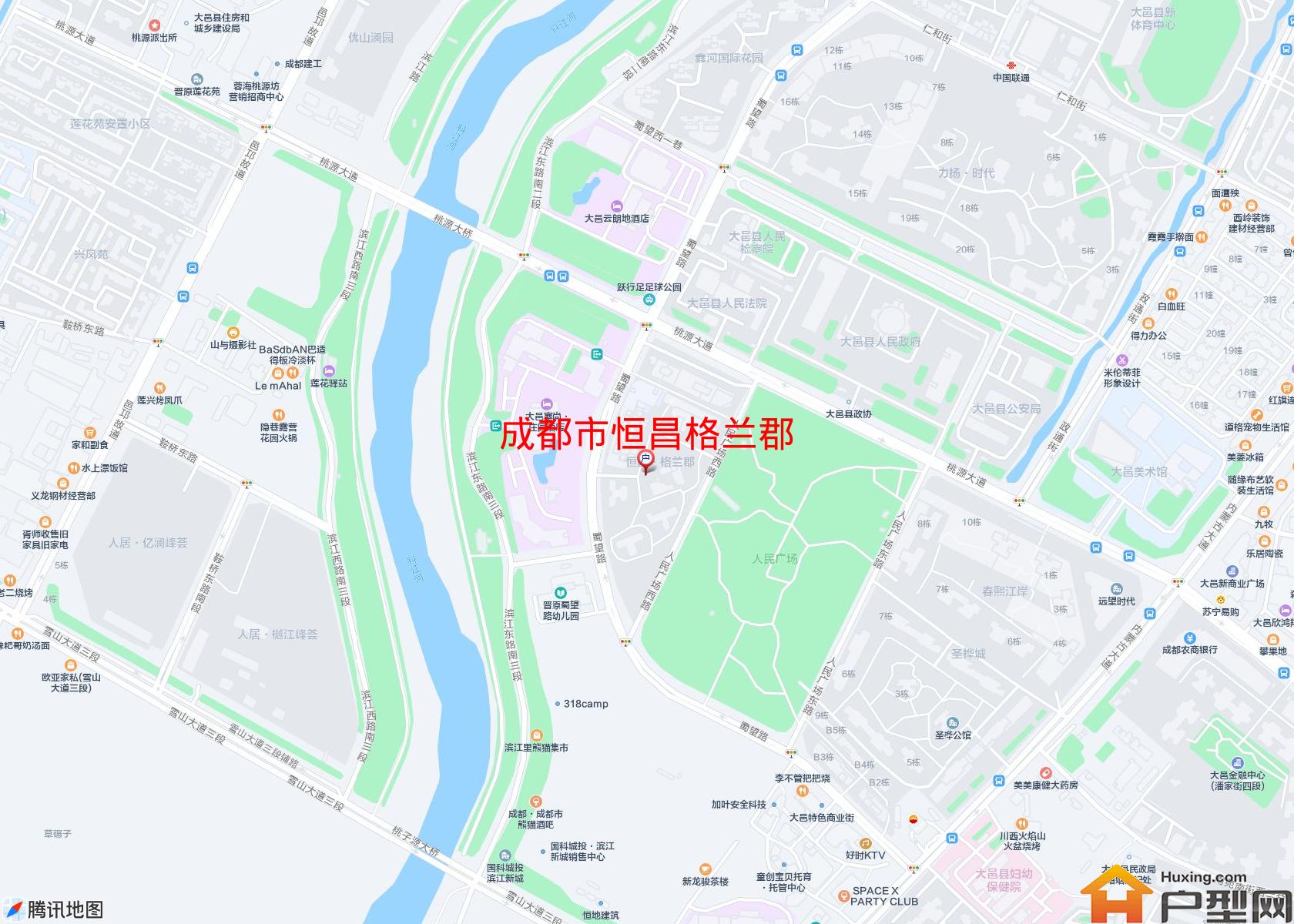 恒昌格兰郡小区 - 户型网